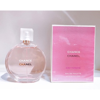 【ของแท้ 💯% 】⚡️ส่งฟรี 🚚 น้ำหอม  Chanel Chance  Eau Tendre EDT 100 ml. *กล่องขาย* น้ำหอมชาแนลช้านชมพู