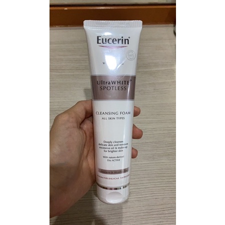 eucerin โฟมล้างหน้าแท้ 100%