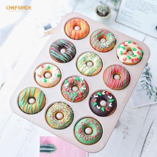 CHEFMADE ถาดแม่พิมพ์ทําโดนัทเค้ก 12 ช่อง wk 9225