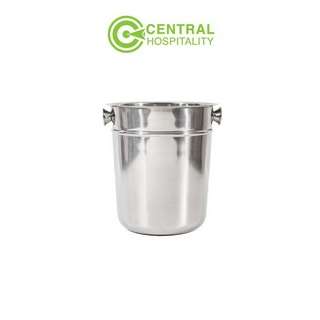 ถังแช่ไวน์ แชมเปญ สแตนเลส หูจับแบบปุ่ม Wine/Champagne Bucket s/s 7.6L - HK4