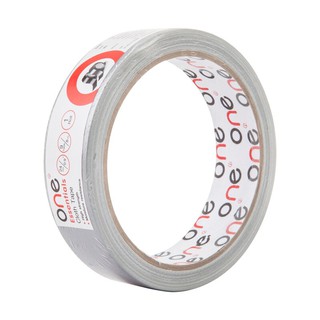 เทปผ้า (24 มม. x9 หลา) เงิน ONE Cloth Tape (24 mm.x9 y) Silver ONE