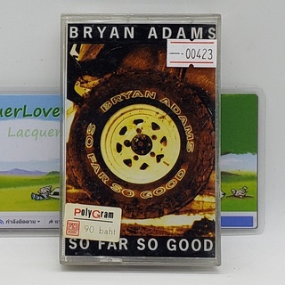 [00423] Bryan Adams : So Far So Good (TAPE)(USED) เทปเพลง เทปคาสเซ็ต มือสอง !!