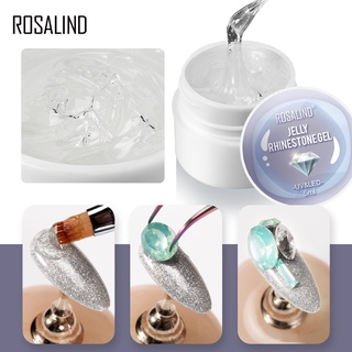 Rosalind Rhinestone Rhinestone ผ้าเช็ดทําความสะอาดเล็บเจล Rhinestone 5มล.