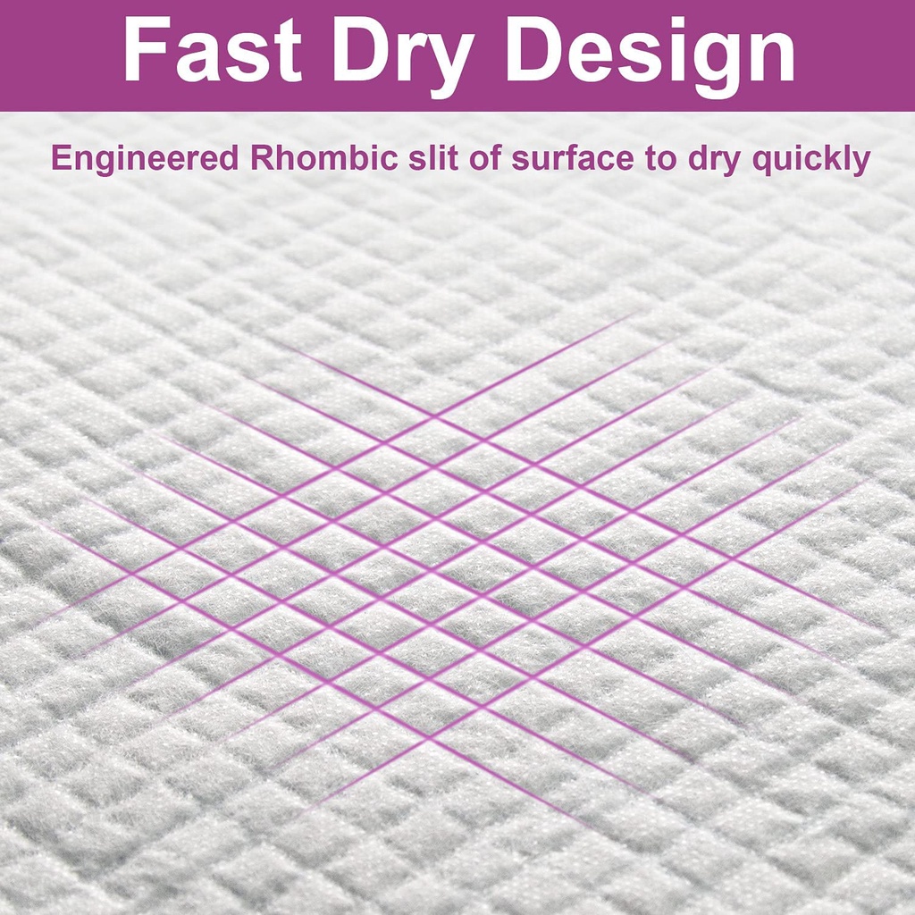 AimayaPet แผ่นรองฉี่สุนัข 100pcs แมว แผ่นรองฉี่สัตว์เลี้ยง ช่วยฝึกขับถ่าย ระงับกลิ่น ซึมซับได้ดี