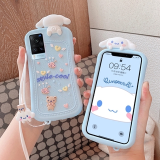 Cartoon Case Huawei Nova 7i 7SE 7 7Pro 5T 4 3 3i Honor 8X 10 10lite เคสมือถือ Soft TPU Cute Cinnamoroll Bear Silicone เคสโทรศัพท์