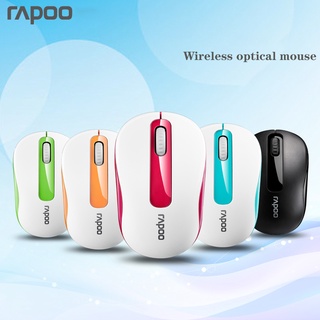 Rapoo M10 เมาส์ออปติคอลไร้สาย 2.4G เชื่อถือได้ 1000DPI ขนาดเล็ก สําหรับคอมพิวเตอร์ แล็ปท็อป เดสก์ท็อป เล่นเกม ฟรีแผ่นรองเมาส์