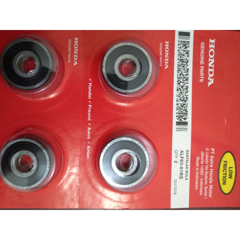 BEARING ALF6301RS LAHAR 6301 HONDA LAHAR 6301 HONDA KD30 ราคาต่อ 1 ชิ้น