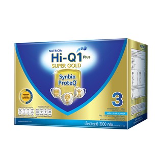 ไฮคิว 1พลัส ซูเปอร์โกลด์ รสจืด 3000 กรัม Hi-Q 1 Plus Super Gold Plain Flavor 3000 G.