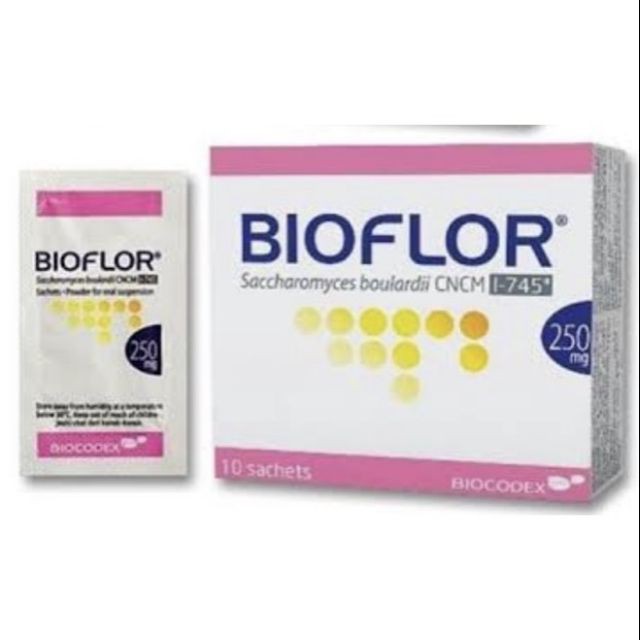 Bioflor ไบโอฟลอร์ 10 ซอง กล่องชมพู