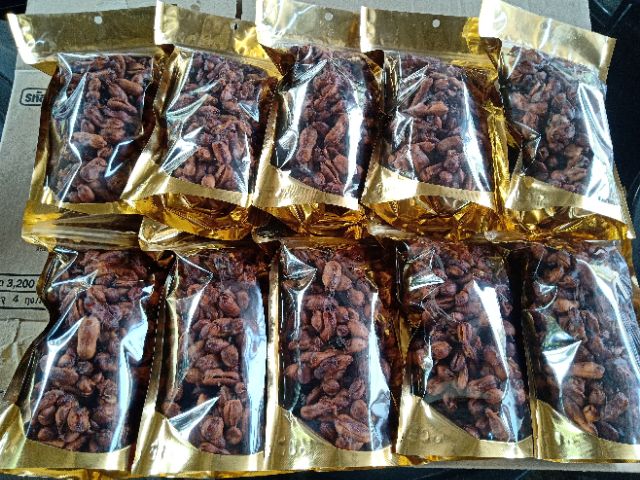 มะขามใหม่ มะขามหวานไร้เมล็ดฝักสั้นถุง400กรัม เกรดA 138บาท