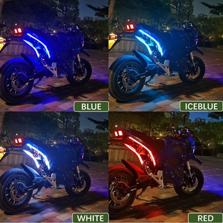 ไฟหน้า Led Drl Daytime Running สําหรับรถจักรยานยนต์ 2 ชิ้น