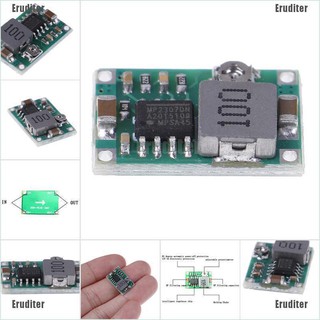 ตัวแปลงโวลต์ Eruditer 3a Mini Dc-Dc 5V-23V เป็น 3.3V 6V 9v