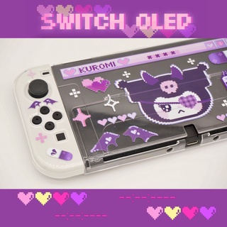 SANRIO เคสเกมคอนโซล Kuromi สําหรับ Nintendo Switch OLED และ Switch Lite