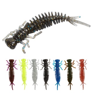 5Pcs SoftWorm เหยื่อตกปลา Swimbait Bass 7.5 ซม. 3.2g Sinking Wobbler Jigging เหยื่อตกปลา