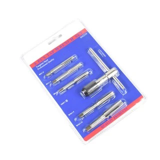 ชุดต๊าบเกลียว ชุดทำเกลียวใน 6 ชิ้น TAP WRENCH SET M6x1.0,M7x1.0,M8x1.25,M10x1.5,M12x1.75