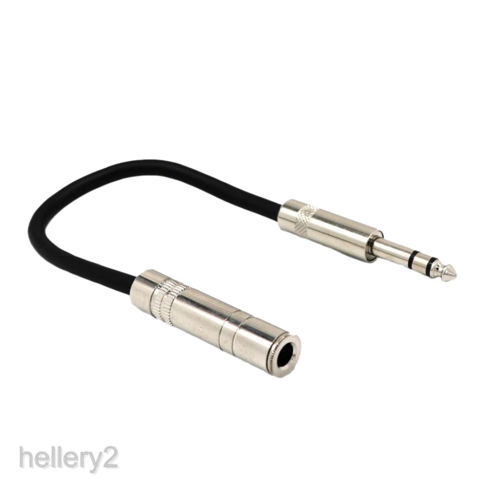 6.35mm(1/4") Stereo Plug Male to 6.35mm(1/4") Female cable