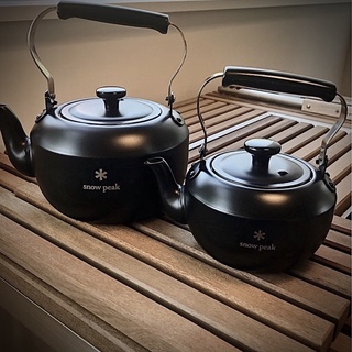 snow peak PG-160 PG-009 Teapot Classic 0.7 1.5 Matte Black