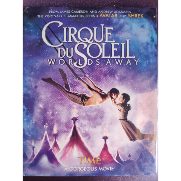 Blu-ray Cirque Du Soleil World s Away from Jame Cameron (Avartar) and Andrew Adamson( Avartar &Shrek