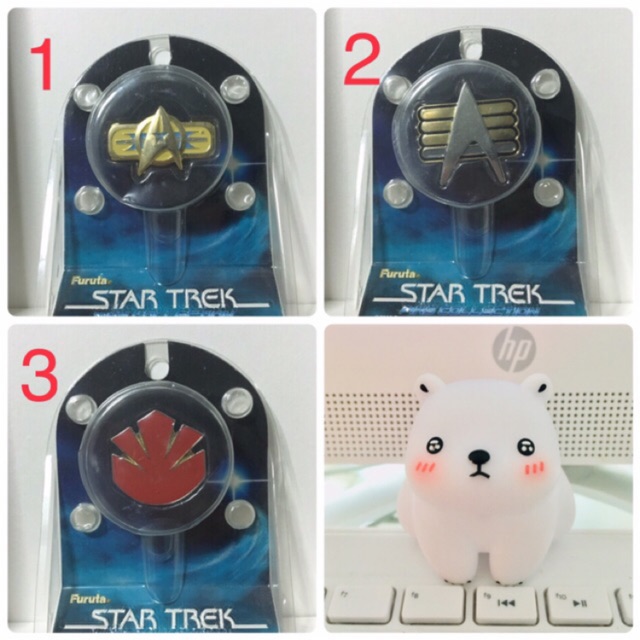 Star Trek pins collection