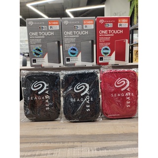 (ของใหม่แท้ศูนย์ไทยแถมซอฟเคส) SEAGATE 5TB ฮาร์ดดิสก์ One Touch with password ฮาร์ดดิสก์พกพา 5TB