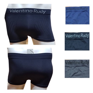 Valentino Rudy VI2-M216 บ็อคเซอร์ seamless  1ตัว ( MICROFIBER 93% ELASTANE 7% ) 4สี ขาว เทา ดำ น้ำเงิน