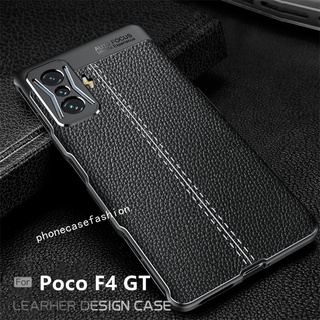 เคสโทรศัพท์หนัง TPU แบบนิ่ม กันกระแทก สําหรับ Xiaomi mi Poco F4 GT F4GT