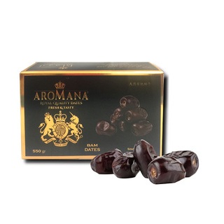 🔥 HOT🔥 อโรมานา อินทผลัมแห้ง 550 กรัม AROMANA Dried Date Palm 550 g