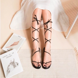 Your Favorite Shoes : Jenny Sandal รองเท้าส้นแบน สายพันขา