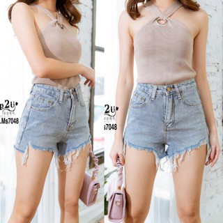 ms7048#ยีนส์ขาสั้น มีS-XL#my style