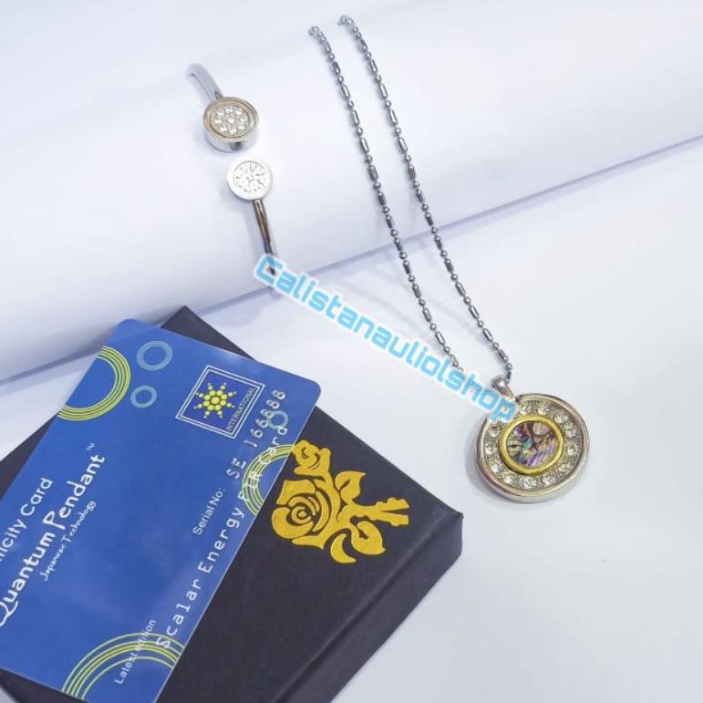 Putih Y1l0 BRACELET + สร้อยคอแม่เหล็ก CL1007P LIFE SECERET BRT โลหะสีขาว ANTI RUST & ANTI FADE DVT