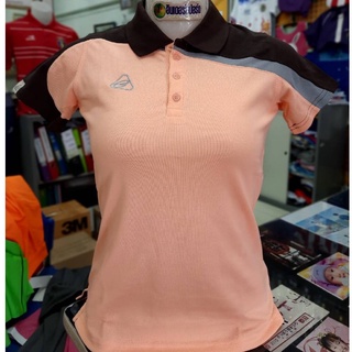 เสื้อกีฬาโปโลหญิง Ego sport EG6038 สีส้มอ่อน