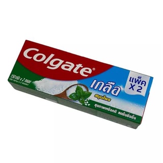 Colgate คอลเกต ยาสีฟัน สูตรเกลือสมุนไพร 150 กรัม แพ็คคู่