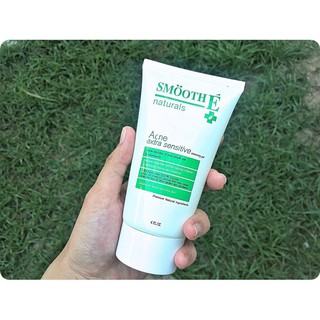 SMOOTH E ACNE CLEANSING GEL 4OZ  เจลใสไม่มีฟอง ขจัดความมันและสิวซ้ำซาก