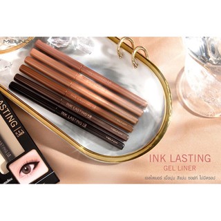 MEILINDA INK LASTING gel liner ดินสอเขียนขอบตาเนื้อเจล เนื้อนุ่ม กันน้ำกันเหงื่อ