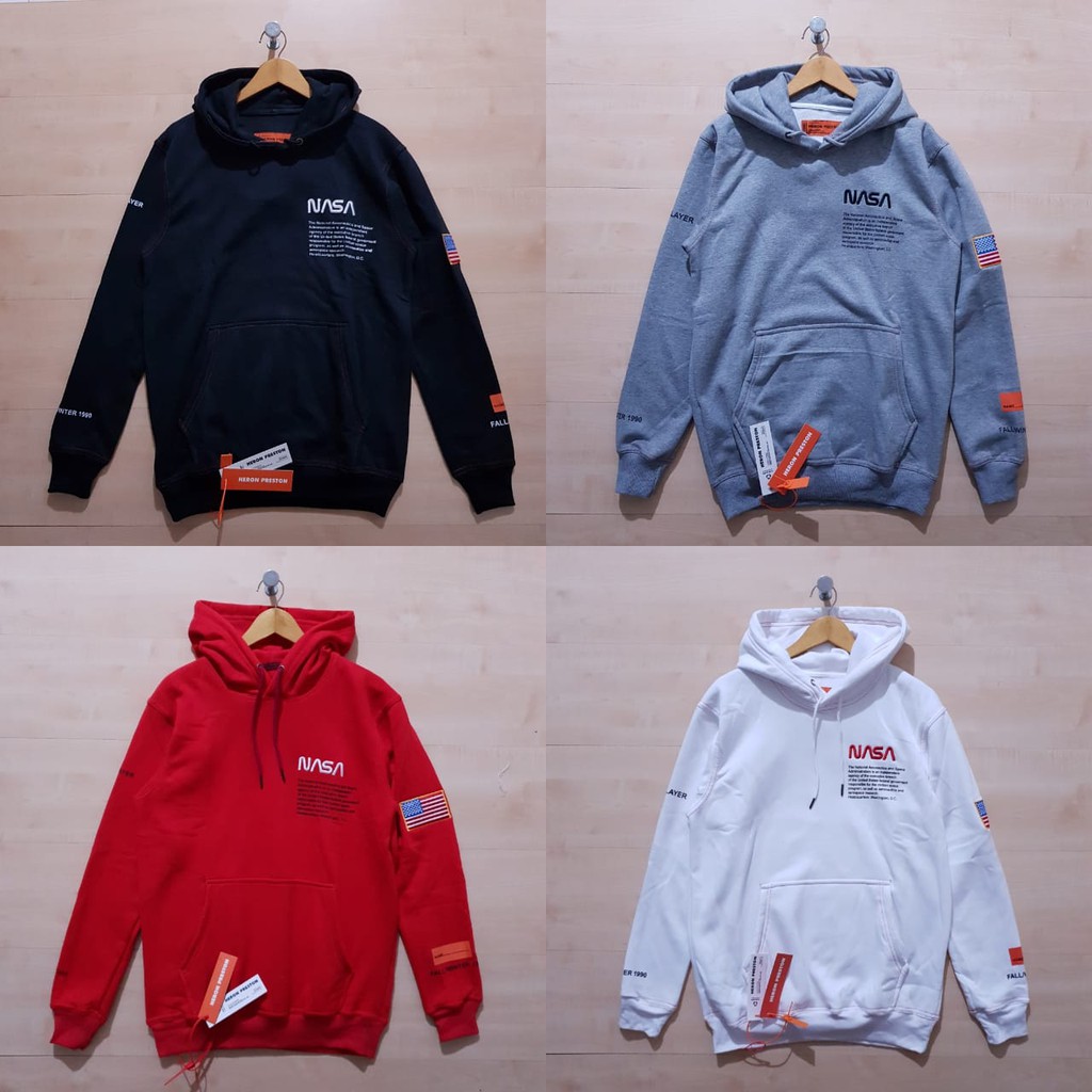 Preston X NASA 1990 HERON HOODIE JACKET รุ่นที่ดีที่สุด