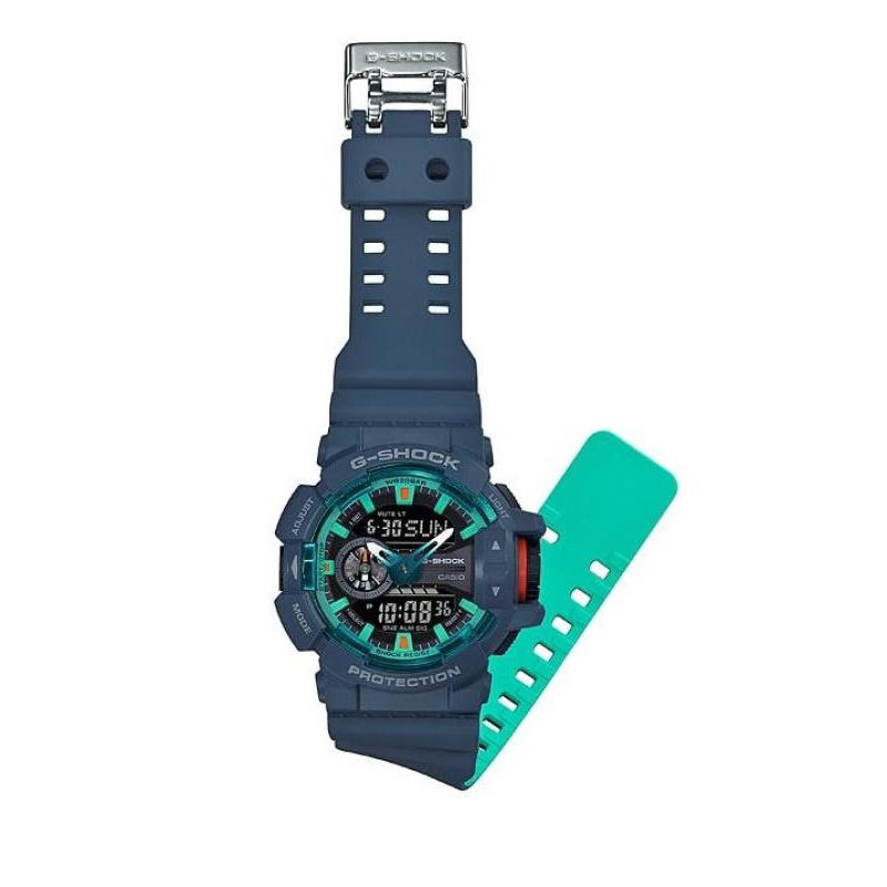 Win Watch Shop นาฬิกา Casio Gshock รุ่น GA400CC2ADR นาฬิกาผู้ชาย สายเรซิ่นรุ่นสีพิเศษ ใหม่ล่าสุด ปี 