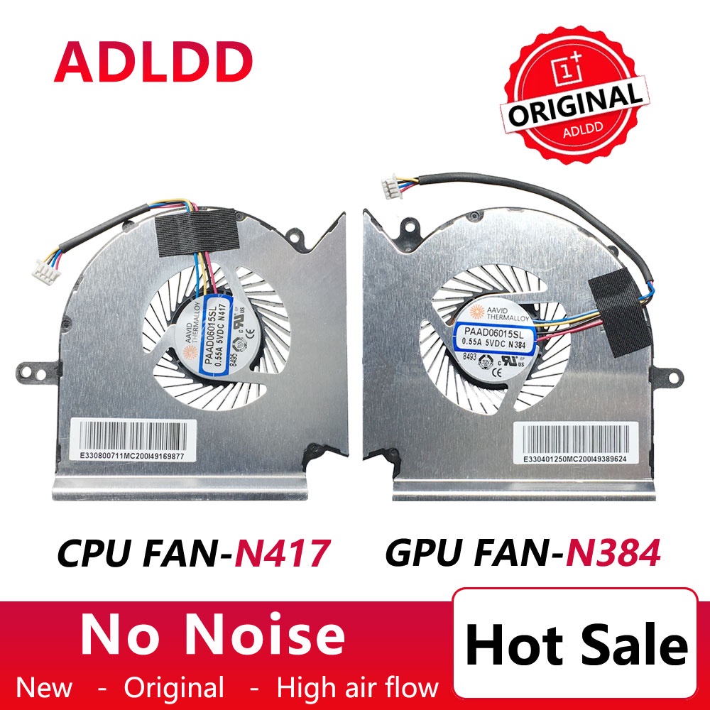 แล็ปท็อป cpu gpu พัดลมระบายความร้อน Cooler MSI MS-16P1 16P7 GP63 GL63 GE63VR GE73 GE73VR GP73 GL73 P