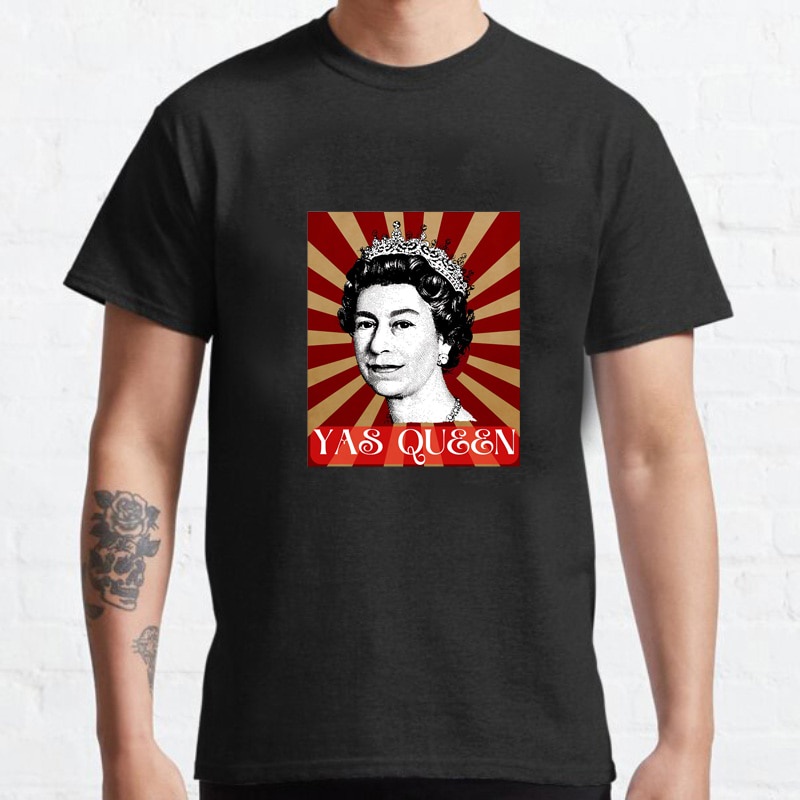 Rest In Peace Elizabeth II พิมพ์เสื้อยืด Tops Operation London Bridge London Bridge Is Down Death T 