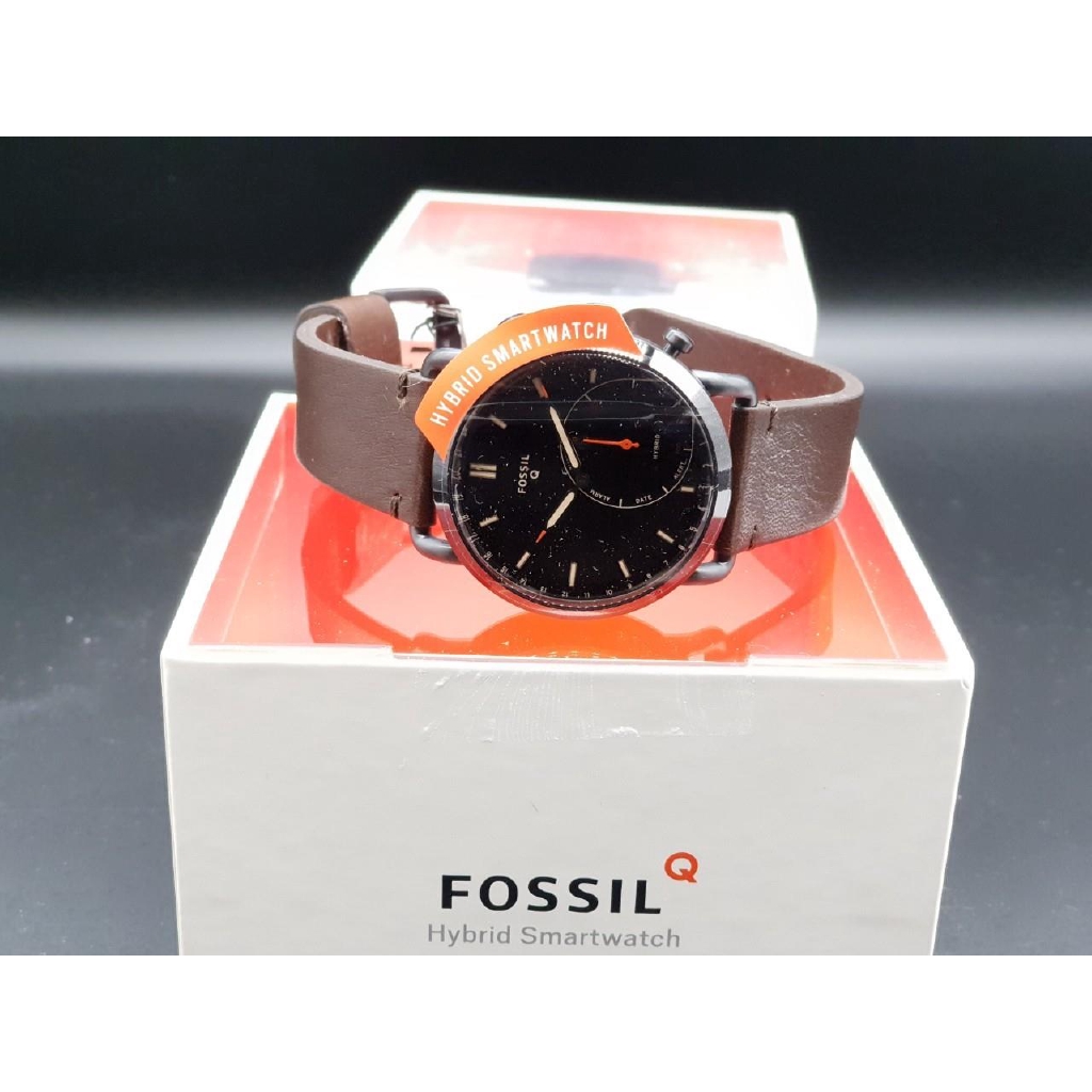 นาฬิกาข้อมือสำหรับผู้ชาย Fossil Men's Q Smart Watch FTW1149