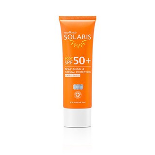 **Provamed Solaris Body SPF 50+ 100 ml **กันแดดทาตัวสูตรกันน้ำสำหรับกิจกรรมกลางแจ้ง**