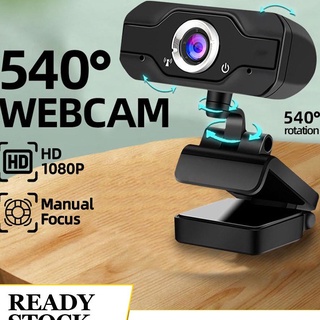 กล้องเว็บแคม USB 1080p พร้อมไมโครโฟน แล็ปท็อป คอมพิวเตอร์ PC กล้องเว็บแคม 360 องศา กล้อง IP แบบเต็ม HD #3