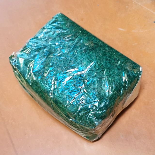 Handitop หญ้ามอสแห้งย้อมสี​ขนาดบรรจุ1​ห่อ​ คุ้มค่า​ใช้จัดแจกัน จัดดอกไม้จัดตกแต่ง