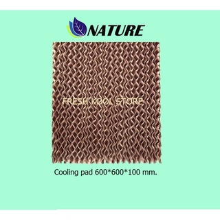 กระดาษรังผึ้ง Brown ขนาด 600*600*100 mm TYPE 0790, คูลลิ่งแพ…