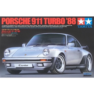 🏆 TAMIYA 24279 ชุดประกอบจำลองมาตราส่วน 1:24 PORSCHE 911 TURBO 88 โมเดลประกอบ ต้องไปสร้างและทำสีเอง