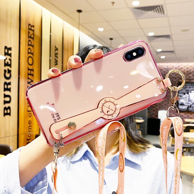 เคสเชือกเส้นเล็กสำหรับ iPhone X Xs Max XR 7 8 6 6s Plus SE2 SE3 #8