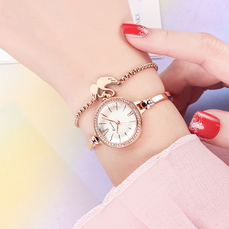 Kimio 2020 new bracelet watch with diamond girls watch K6416S