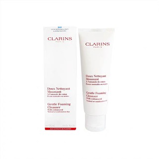 【Beautyhouse】Clarins Gentle Foaming คลีนเซอร์ทําความสะอาดผิวหน้า 125 มล.