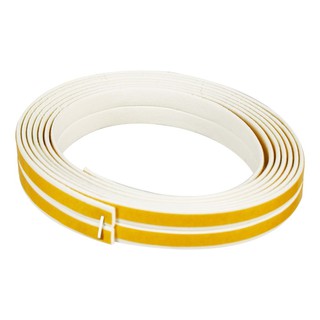 Insect proof eyebrows WEATHERSTRIP FITT I-PROFILE 2X9MM 5M WHITE Window door accessories Door window คิ้วกันแมลง ซีลยางป