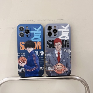 เคสไอโฟน เคสซิลิโคน iPhone 14 Pro Max iPhone 13 Pro Max iPhone 12 Pro Max 11 Pro Max iPhone X XS Max XS Cartoon สแลมดังก์ SLAM DUNK Silicone Case