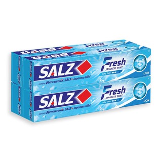 ✨ขายดี✨ ซอลส์ ยาสีฟัน สูตรเฟรช แจเปนนิส มินต์ ขนาด 160 กรัม แพ็ค 4 กล่อง Salz Fresh Toothpaste 160 g x 4